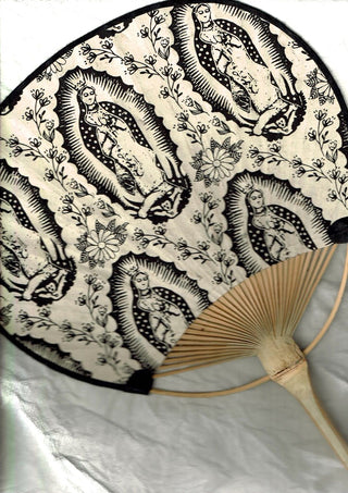 Virgin of Guadalupe Handmade Fan