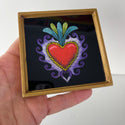 Milagro Heart Coasters - set of 4
