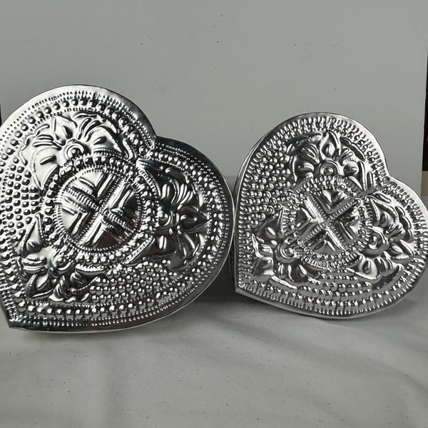 Heart Tin Boxes - Large - 2 pack