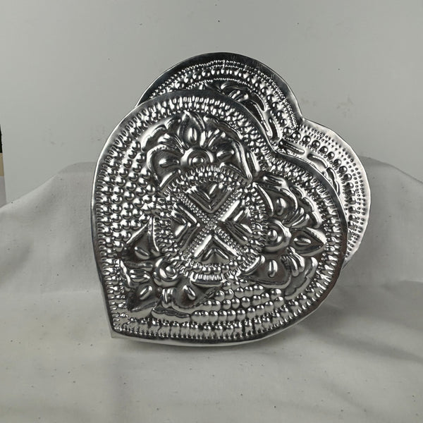 Heart Tin Boxes - Large - 2 pack