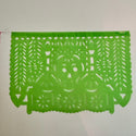 Large Paper Day of the Dead Papel Picado Banner - Dozen