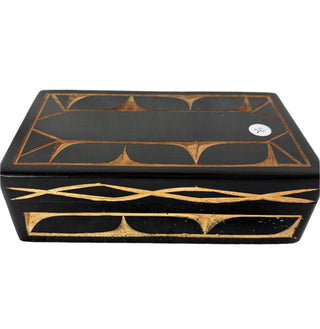 Hand Carved Wood Box