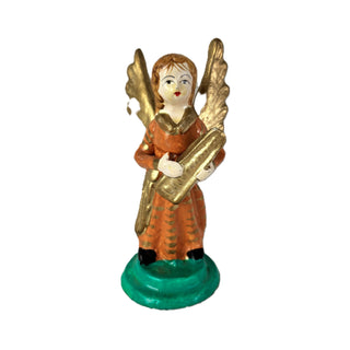 Figurine - Angel Holding Harp
