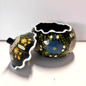 Hand-Painted Lacquered Gourd