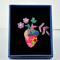 Micro Beaded - Heart of Life Brooch