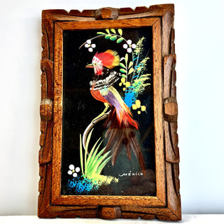 Feather Bird Picture Looking Left