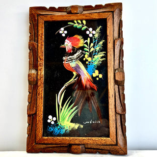 Feather Bird Picture Looking Left