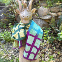 Scarf - Window Pane - Purple, Green & Blue