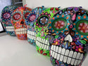 Medium Sugar Skull Wall Masks -Black & White