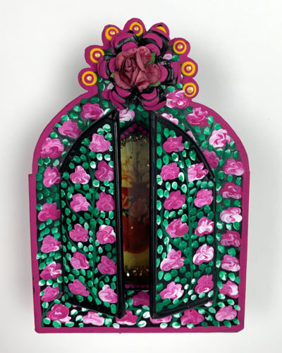 Nicho Sagrada Corazon with 2 doors