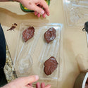 Catrina Chocolate Sugar Skull Lollipops Mold
