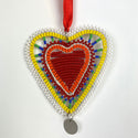 Beaded Heart Ornament