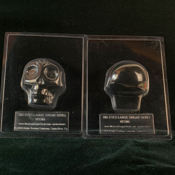 Big Eyes Sugar Skull Mold