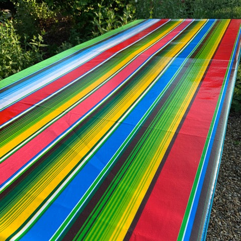 Saltillo Serape - Red Multi Serape Stripe