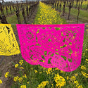 Large Romantic Papel Picado Banner