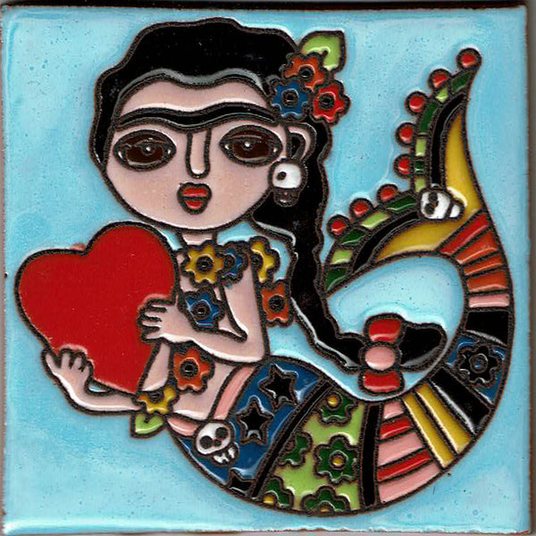 Mexican Mermaid Tile