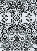 Mexican Oilcloth - Paradise in Black
