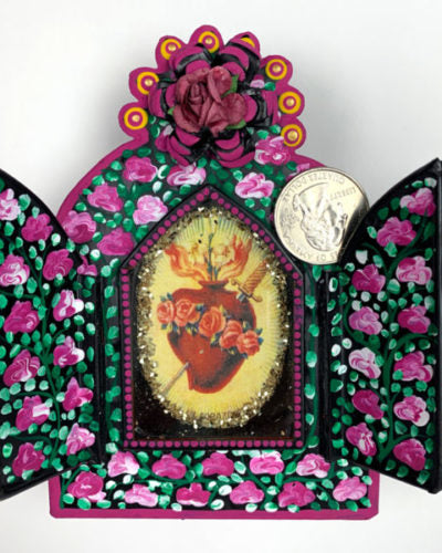 Nicho Sagrada Corazon with 2 doors