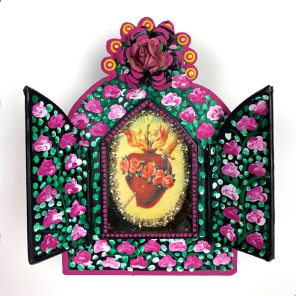 Nicho Sagrada Corazon with 2 doors