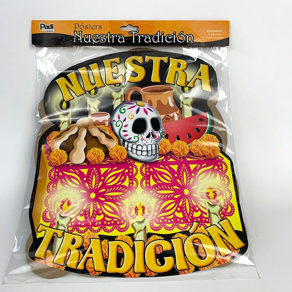 Nuestra Tradición Ofrenda Signs - 2 Pack