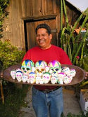 Decorated Catrina Sugar Skull