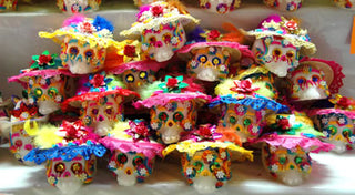 Decorated Catrina Sugar Skull