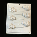 Hard Candy Skull Lollipop Mold