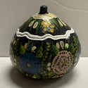 Hand-Painted Lacquered Gourd