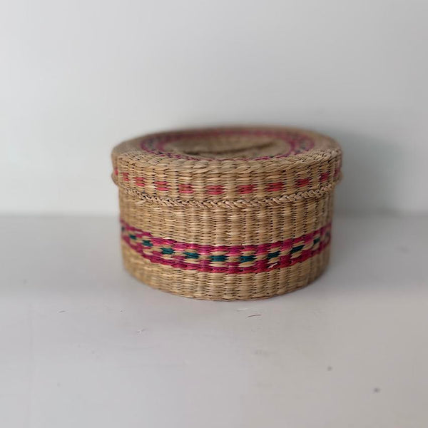 Basket - Round W/ Lid