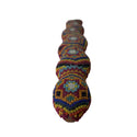 Huichol Beaded Snake Sculpture