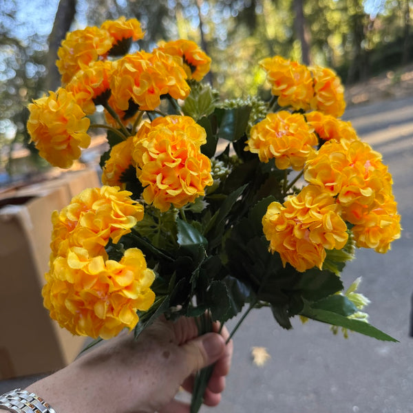 Mini Marigolds Bouquets - Yellow