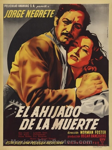 Vintage Mexican Movie Poster - El Ahijado de la Muerte