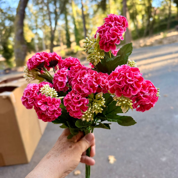 Mini Marigolds Bouquets - Magenta