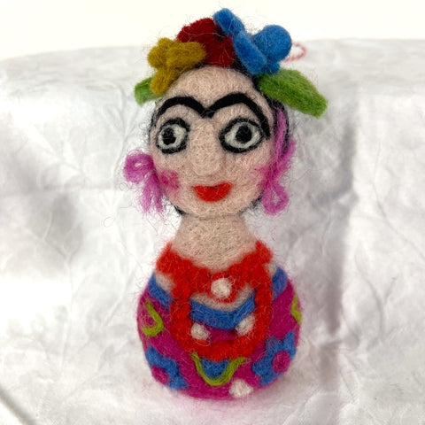 Felted Frida Ornaments