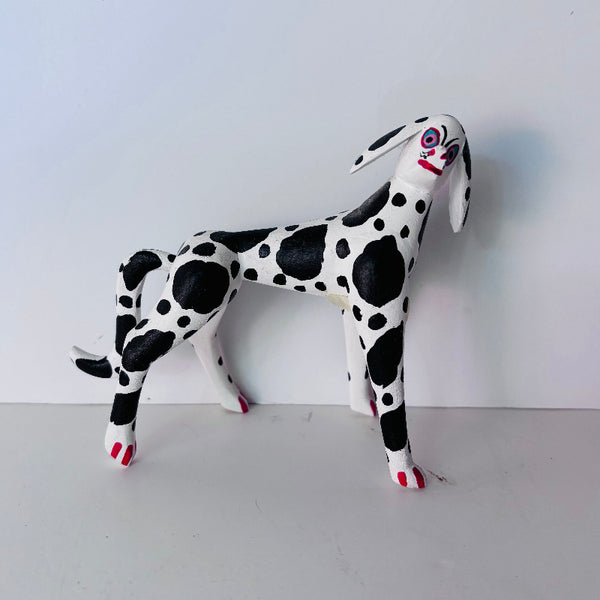 Figurine - Wood Carved Dog