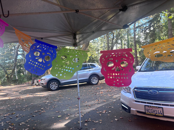 Skull - Papel Picado | Mexican Sugar Skull