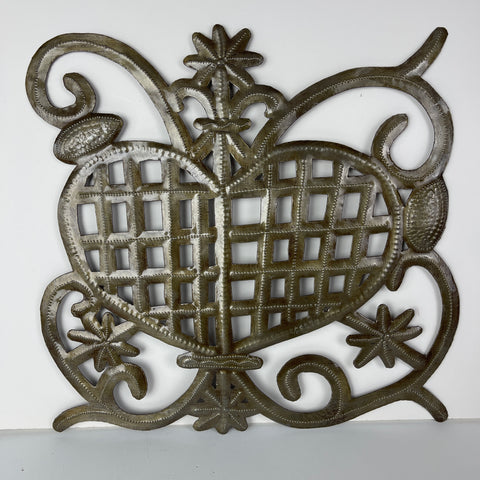 Haitian Steel Heart - Wall Decor