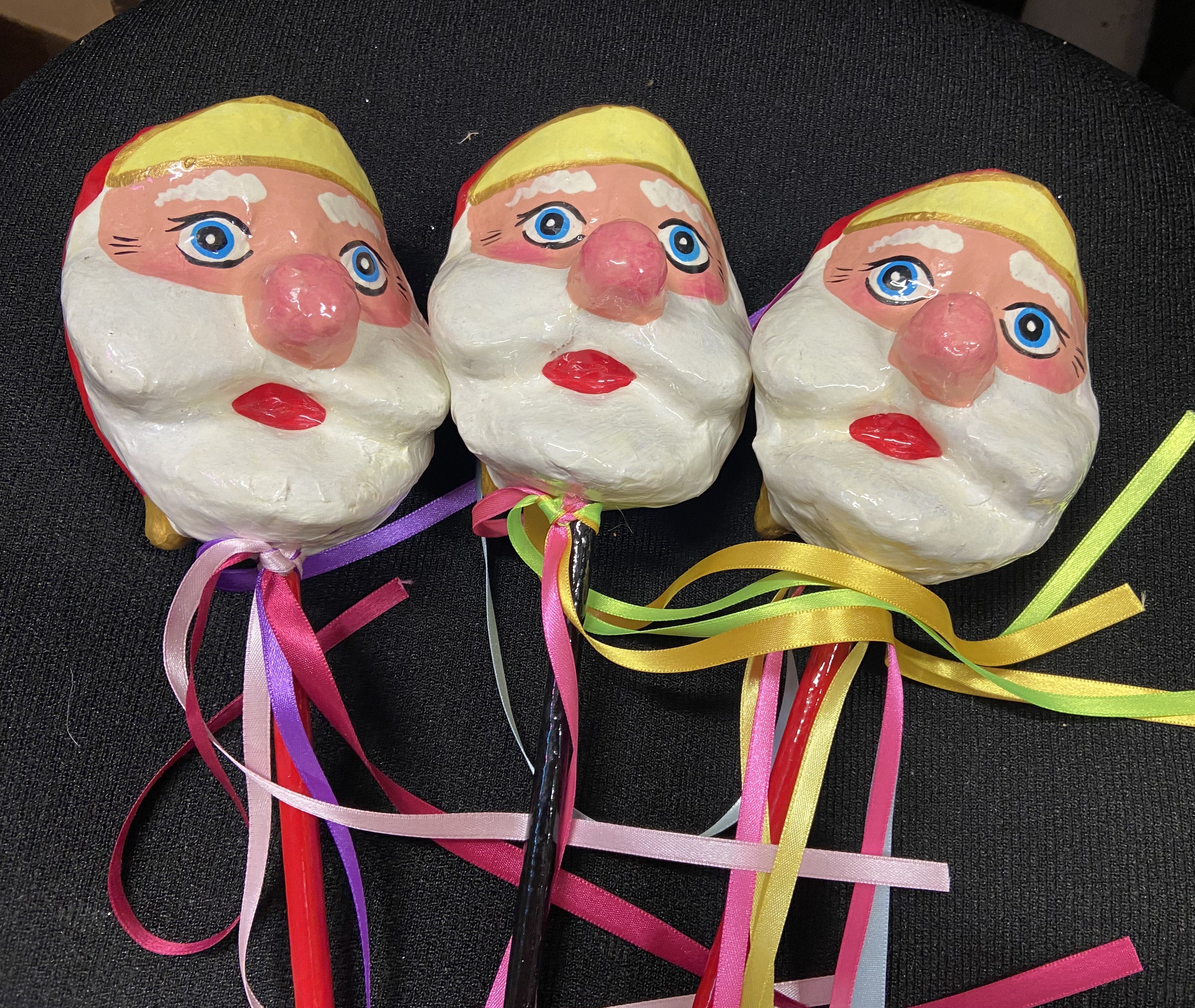 Santa Claus Rattle | Mexican Sugar Skull