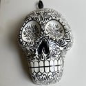 Medium Sugar Skull Wall Masks - Black and White