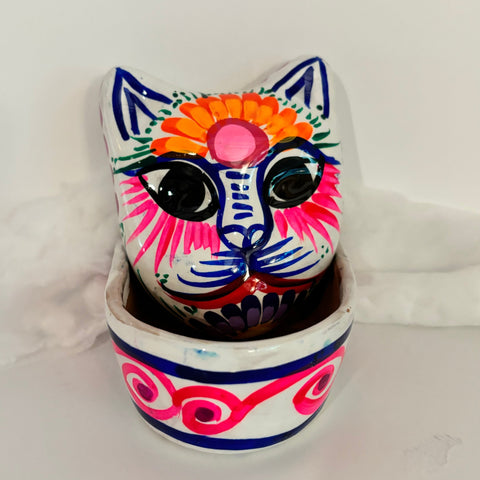 Ceramic - Jewelry Box - Cat, black or white - 0