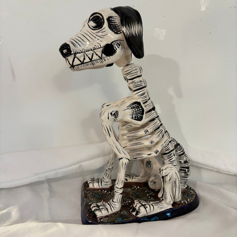 Bone Dog Sculpture - 0