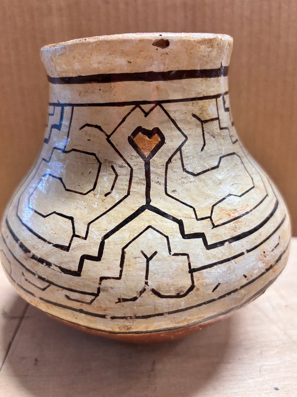 Shipibo-Canibo Clay Pot Small