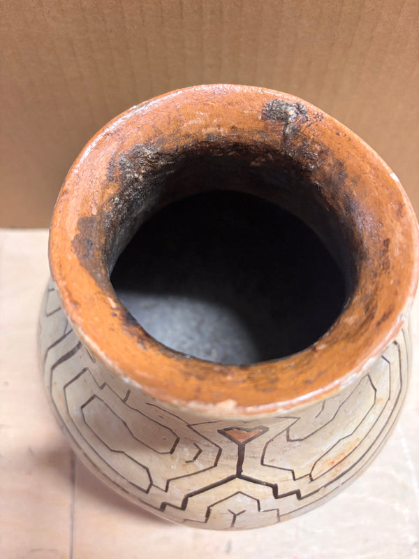 Shipibo-Canibo Clay Pot Small