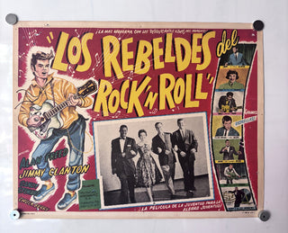 Lobby Card - Los Rebeldes Del Rock-N-Roll