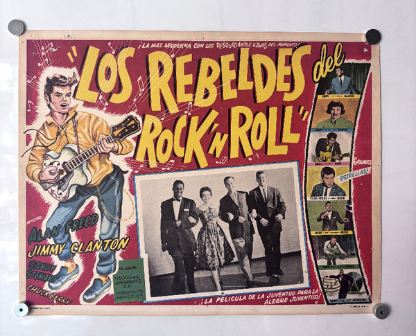 Lobby Card - Los Rebeldes Del Rock-N-Roll