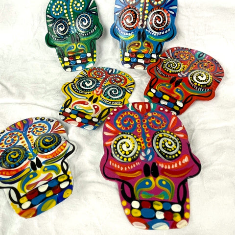 Magnet - Fancy Sugar Skulls - 0