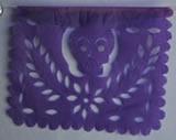 Paper Day of the Dead Papel Picado Banner - Dozen