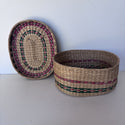 Basket - Oval W/Lid