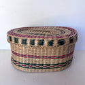Basket - Oval W/Lid