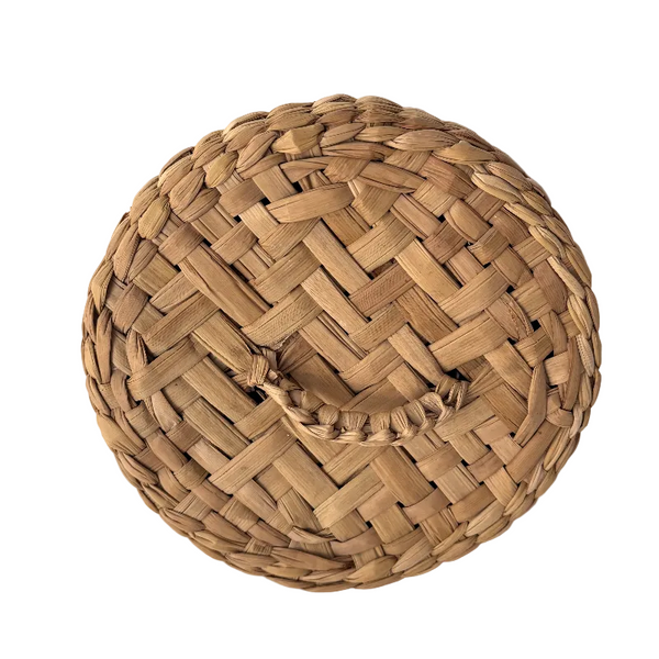 Basket - Handwoven with Lid
